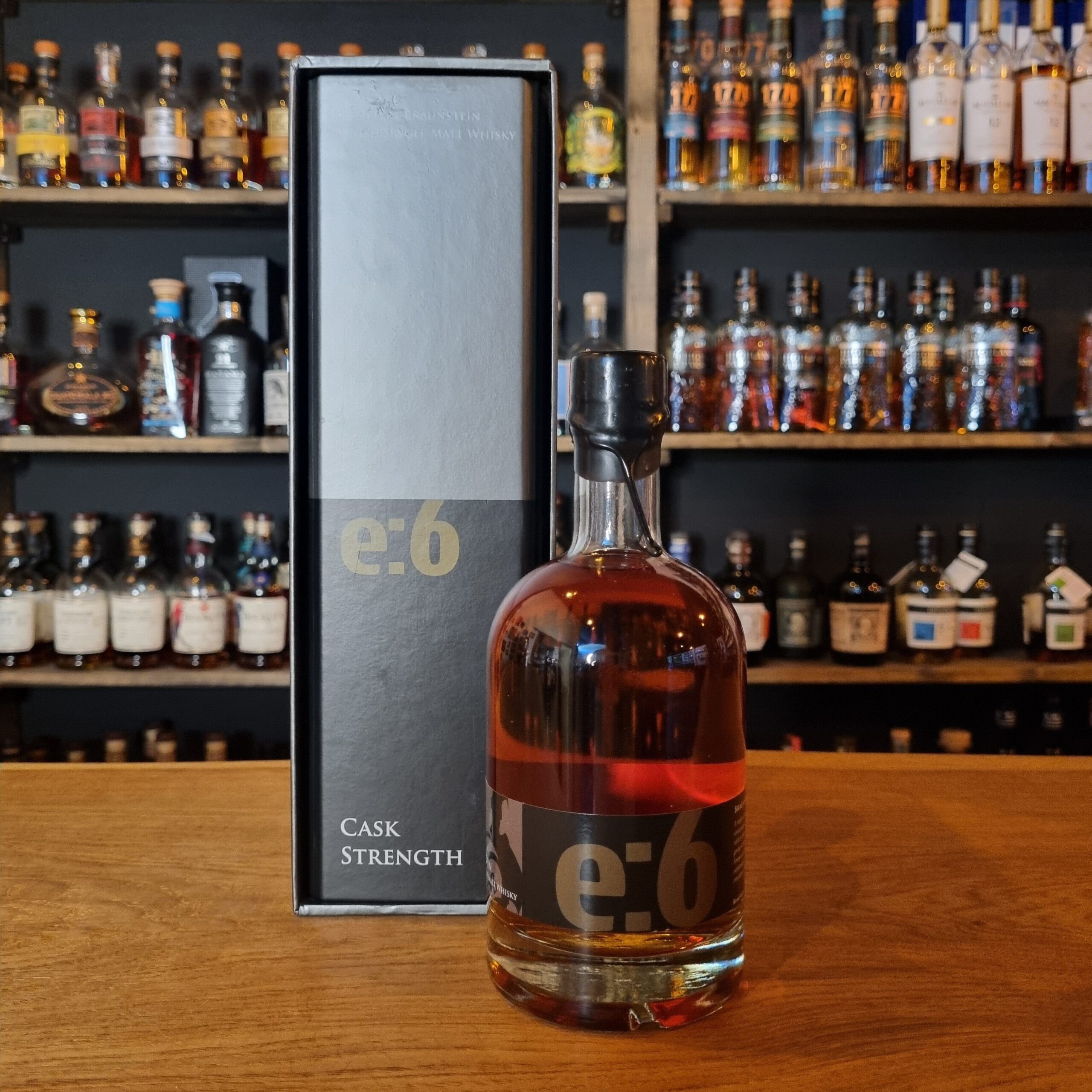 Braunstein E:6, Cask Edition (bottled 2014), 61.4% – Bild 2