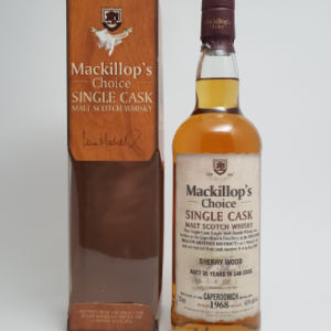 Caperdonich 35 yo (1968/2013), Mackillop's Choice - Single Cask Sherry, 43%