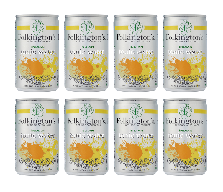 Folkington's Indian Tonic (8x150ml)