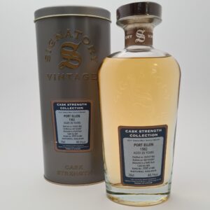 Port Ellen 25 yo (1982/2007), Signatory - Cask Strength Collection (cask #645), 60.1%